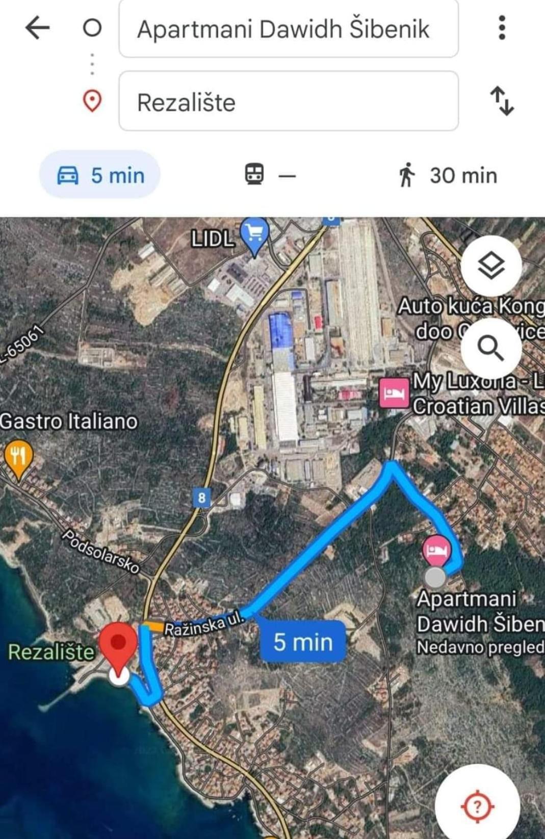 Apartman Dawidh Šibenik Extérieur photo